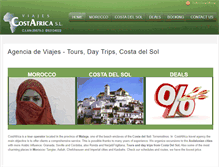 Tablet Screenshot of costafrica.com